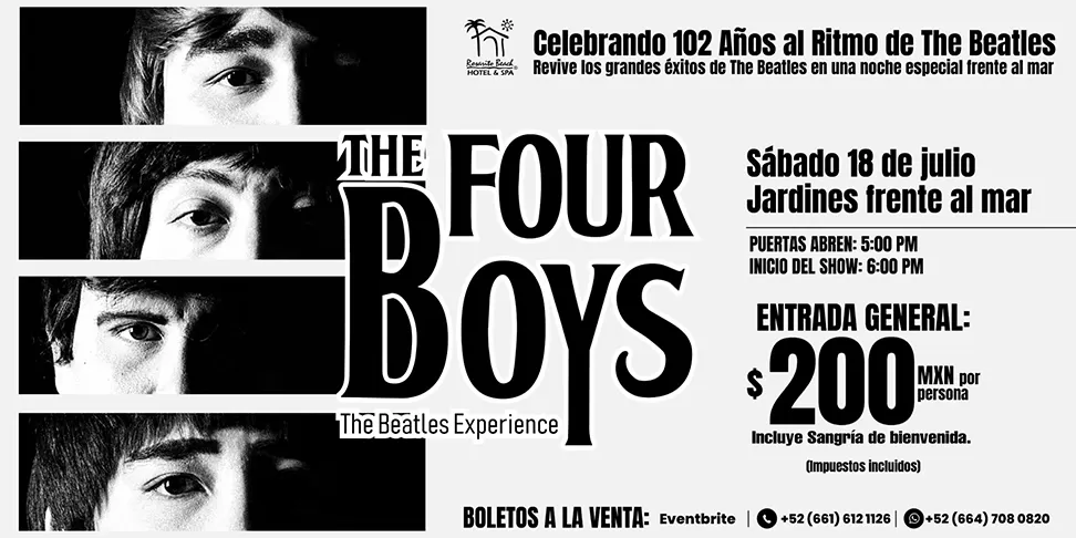 The Four Boys, Rosarito 2026