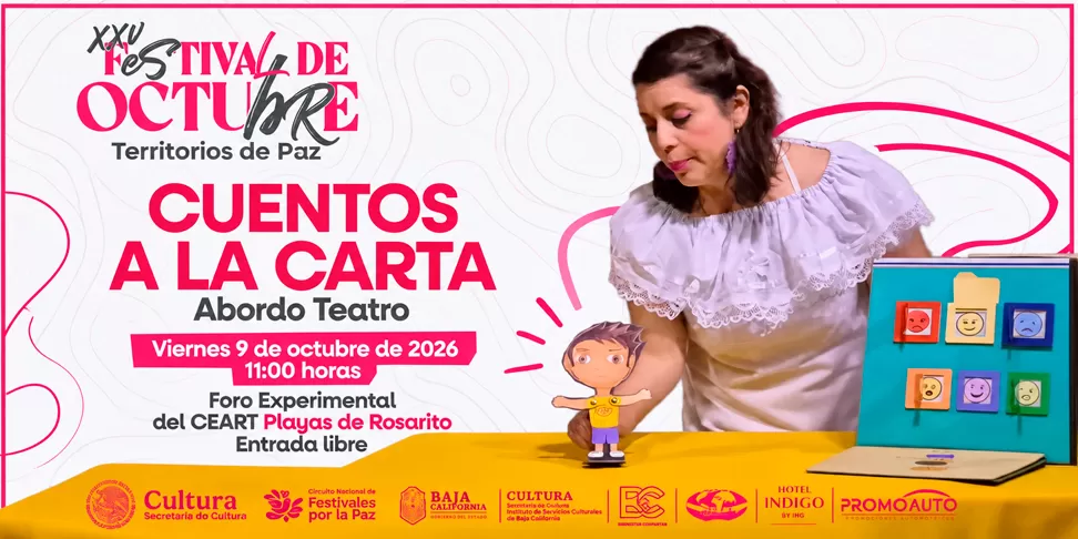 Cuentos a la Carta, Playas de Rosarito 2026